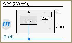 Ausgang potenzialfrei ffner