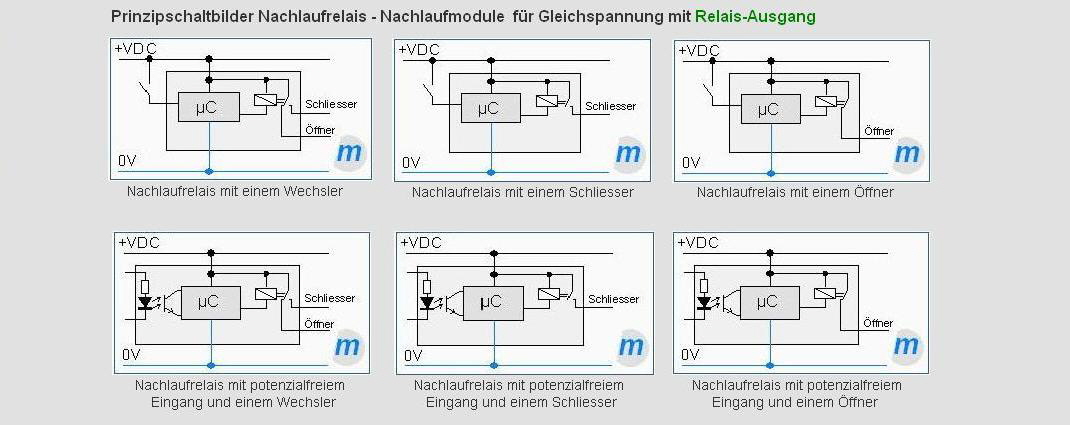 DC-Relais mit Eingang