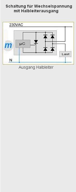 Taktgeber 230VAC Halbleiter-Ausgang